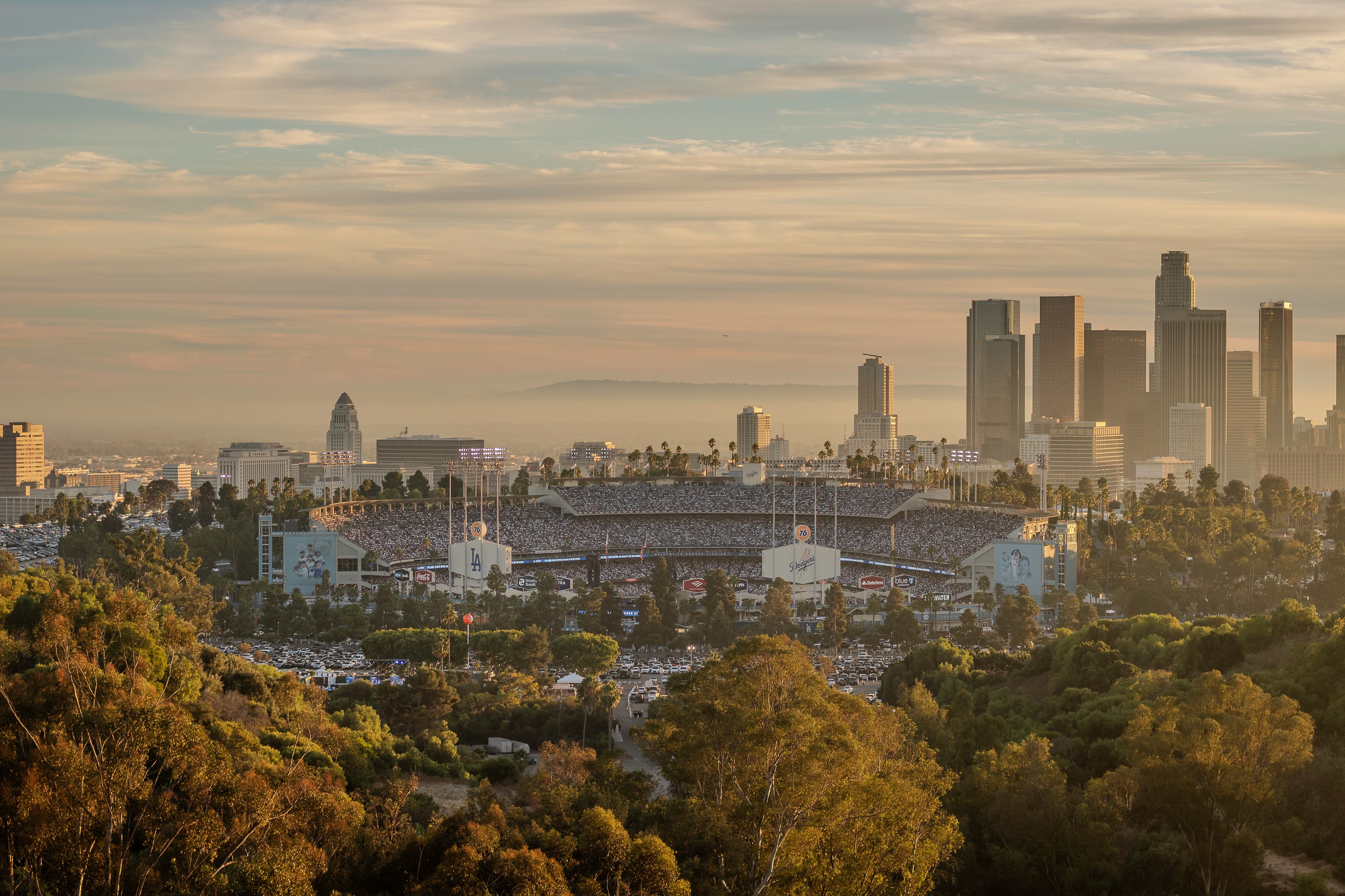 Dodger Park Stadium World Series Game 2