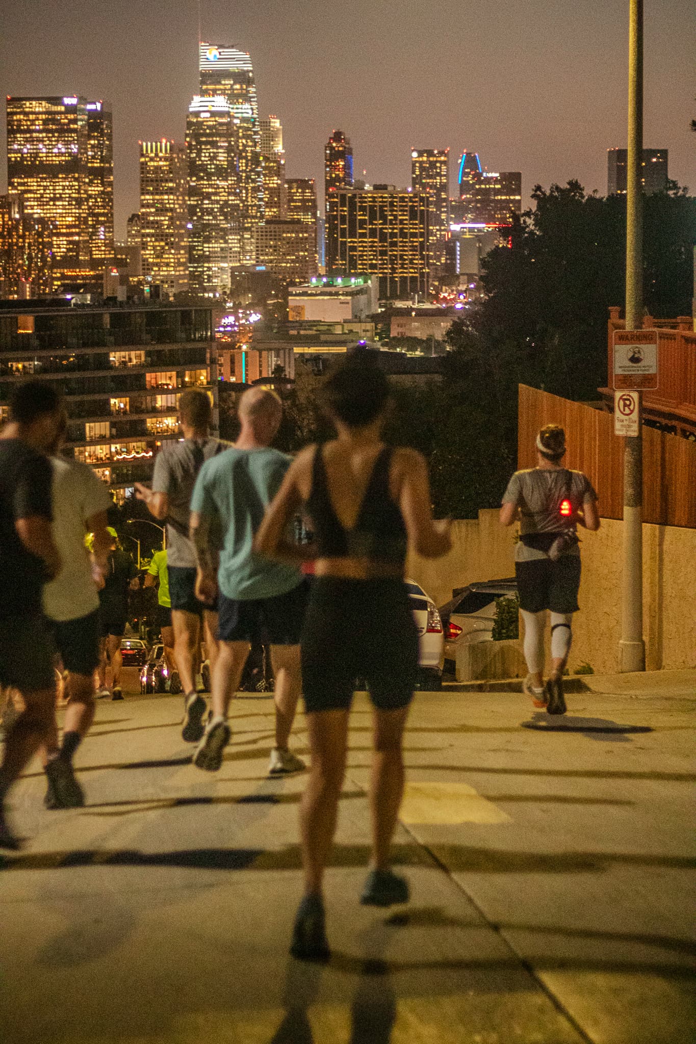 DTLA Running Group Run to Figueroa Terrace Part 2