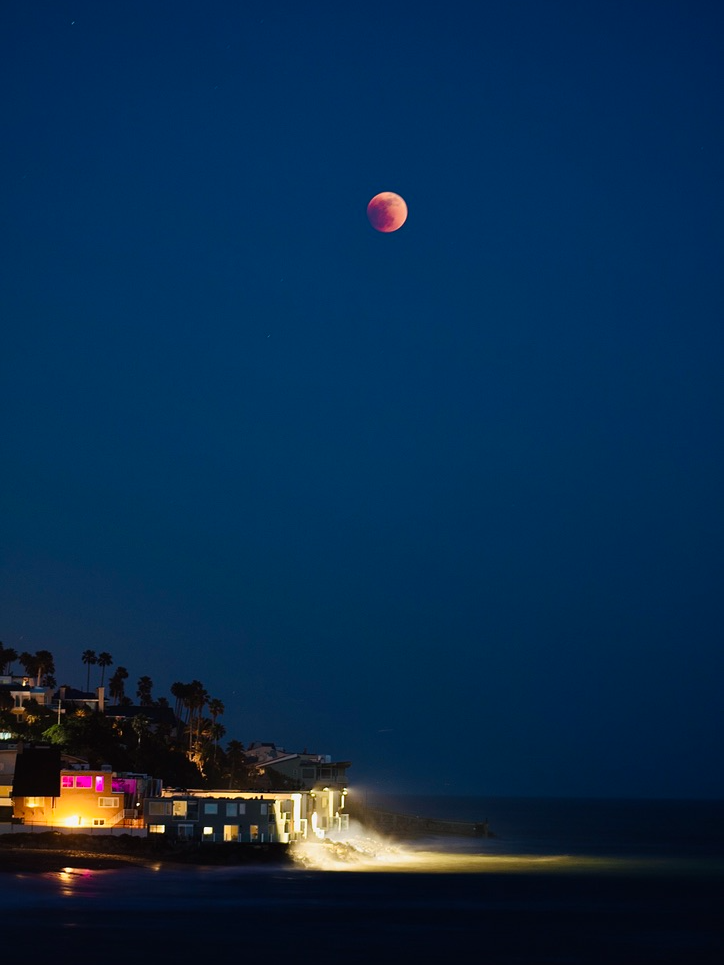 Blood Moon in Malibu
